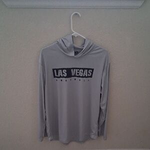 Gray Las Vegas Football Hoodie